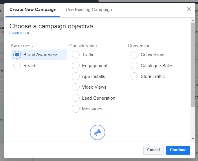 brand awareness ad FB